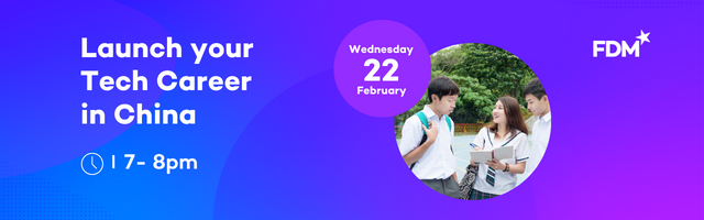 Our new information session, Launch your Tech Career in China in a new era, will share the essentials for you to fast track this dynamic career path right now. Our leading experts will share what you need to know about China’s tech career landscape.